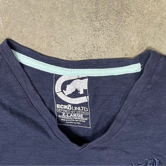 Ecko Unlimited Y2K Embroidered Logo Skater T-Shirt - Picture 3 of 8